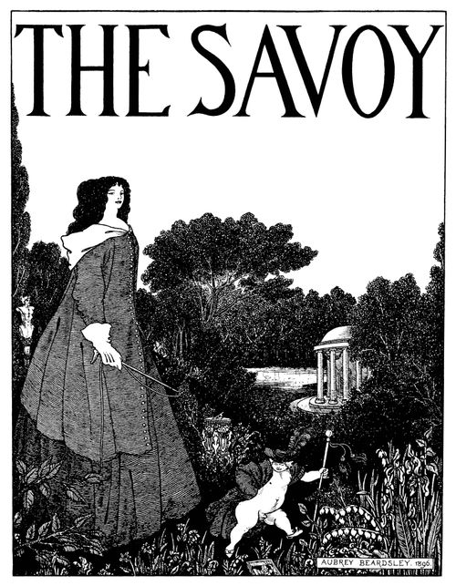 Cover Design for the Savoy (No. 1) - Putto Figure in Lower Part of Image Altered for Publication