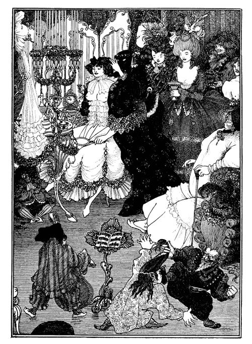 The Toilet of Helen - For Beardsley's Story 'Under the Hill'