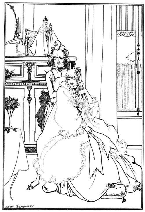 The Coiffing - to Illustrate poem 'The Ballad of a Barber'