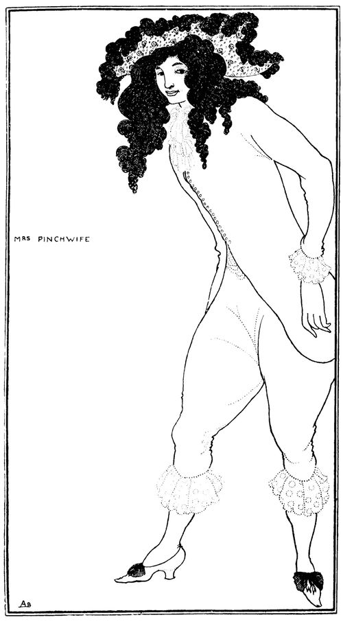 Mrs Pinchwife- Probably Intended for an Edition of Wycherley's Country Wife