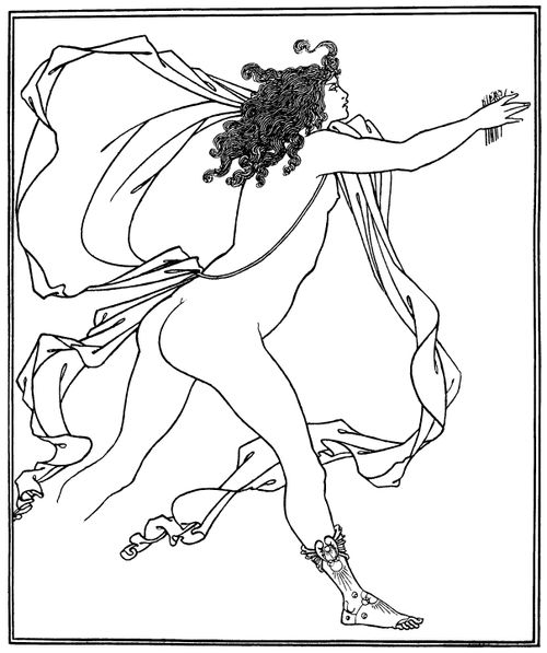 Apollo Pursuing Daphne- Unfinished