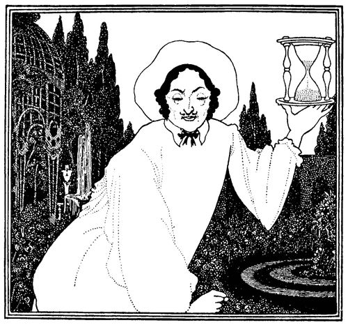 Headpiece to E Dowson's 'The Pierrot of the Minute'