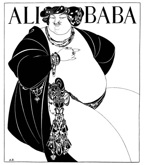 Ali Baba- Cover Design for Proposed Edition of The Forty Thieves