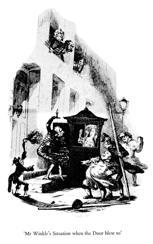 Mr Winkle's Situation when the Door Blew to