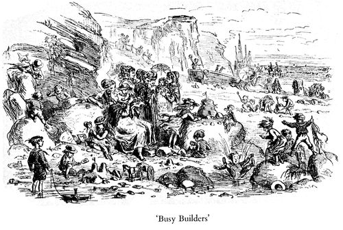 'Busy Builders' at the Seaside