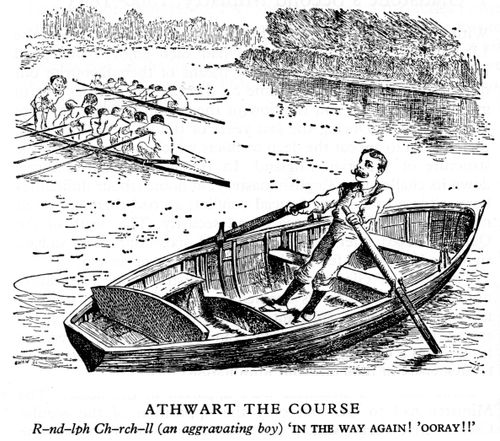 Randolph Churchill Obstructing Gladstone's Second Ministry