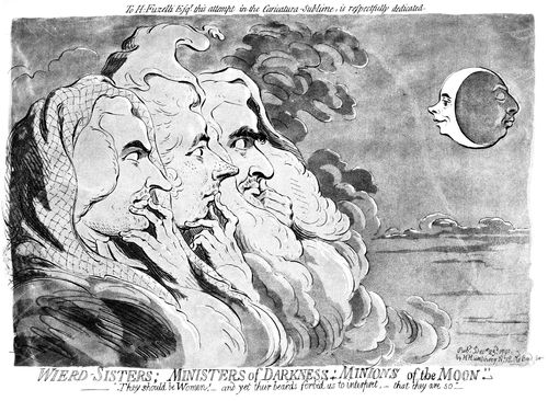 'Weird Sisters' - Ministers Survey the Growing Madness of King George III