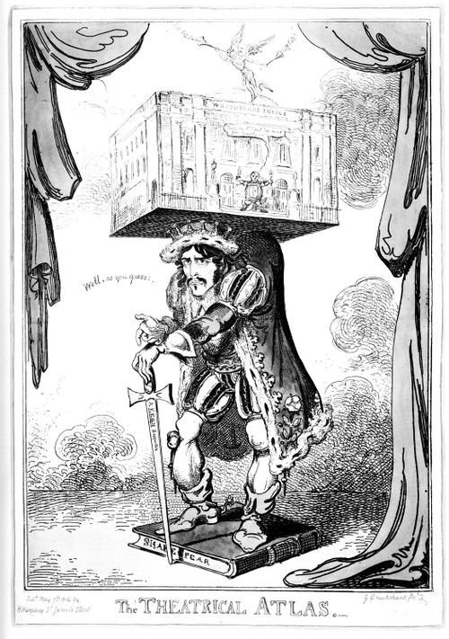 Edmund Kean Supporting Drury Lane