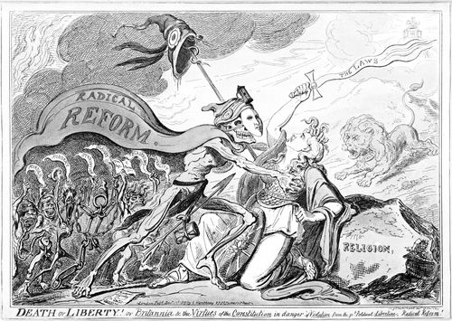 Britannia Endangered by Radical Reform