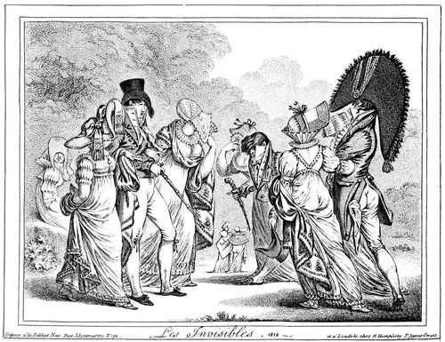 Satire of French 'Empire' Fashions