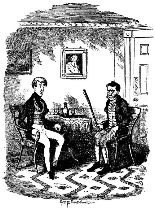 Sketches by Boz - The Winglebury Duel - Mr Trott Detained