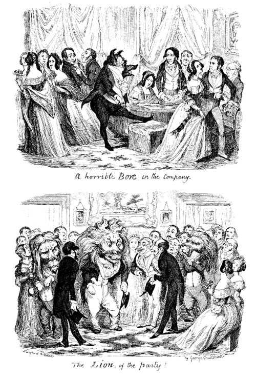 The 'Horrible Bore in the Company' Compared with the 'Lion of the Party'