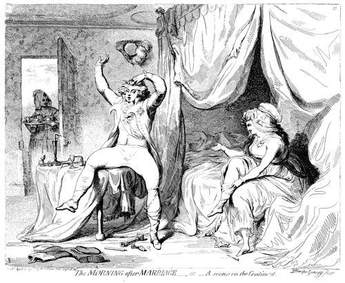 Fanciful 'Continental' Marriage of Prince George and Maria Anne Fitzherbert