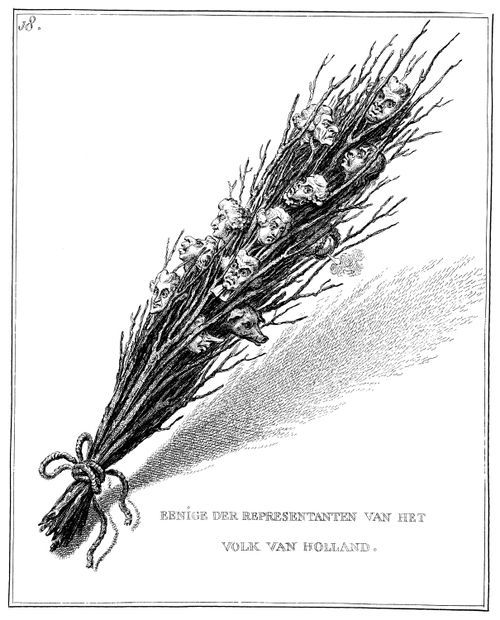 'Some of the Representatives of the People in Holland' (Propaganda Print)