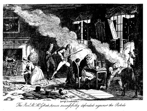 Irish Rebellion 1798 - Successful Defence of Rev McGhee's Home Against Rebels