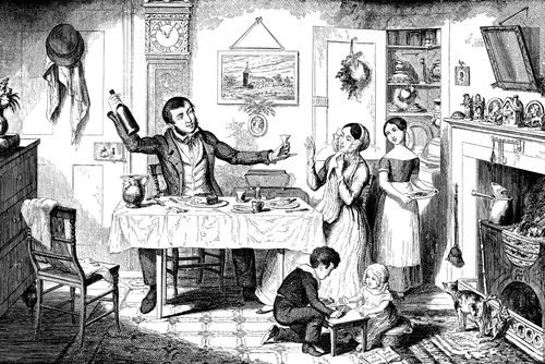 The Bottle - Drink is Brought out at Dinner