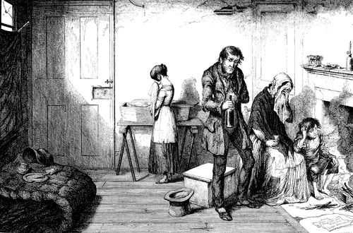 The Bottle - Poverty Kills the Youngest Child- Drinking Continues