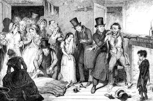 The Bottle- Drunk Husband Kills his Wife with a Bottle