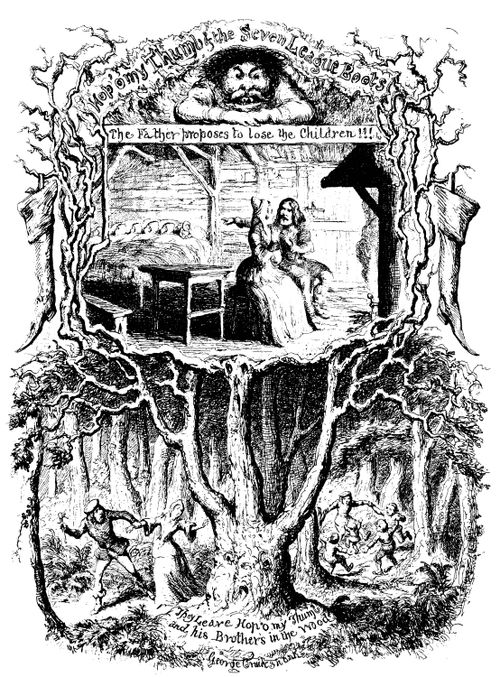 Fairy Library - Hop o' my Thumb Title Page
