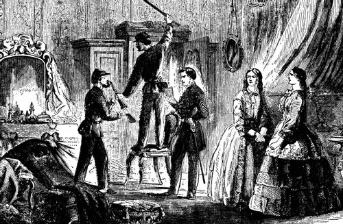 Searching for Arms in Rebel House, Prince George County, S Maryland