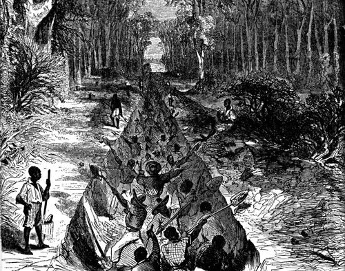 Cutting the Gen. Williams' Canal Opposite Vicksburg
