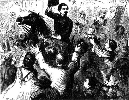 Gen. McClellan Resumes Command, Entering the Town of Frederick, Maryland