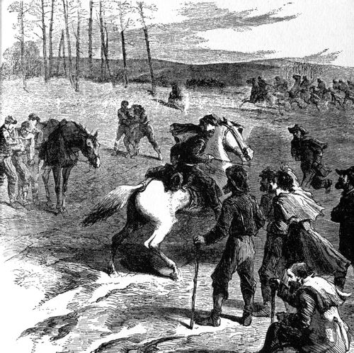 The Escaped Refugees from the Libby Prison, Richmond