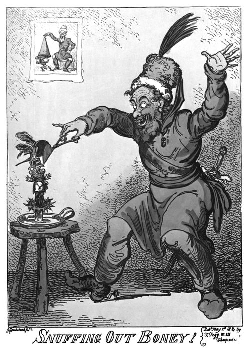 Napoleon 'Snuffed Out' by the Russians