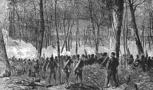 Grant's Overland Campaign: Major General Wadsworth's Troops in Battle of the Wilderness