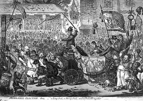 Middlesex Election, 1804- Burdett and his Radical Allies Anticipate Victory