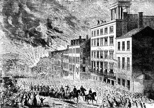 Union Army Entering Richmond, April 3rd, 1865