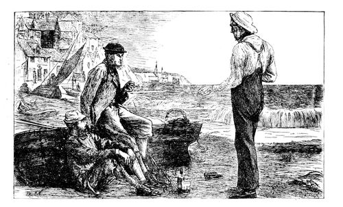 Illustration for 'A Wrinkle for the Coastguard'.