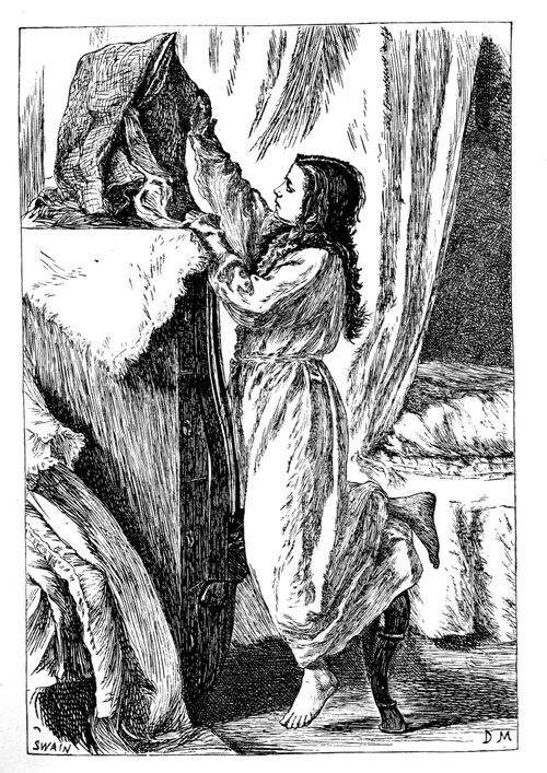 Illustration for 'Wives and Daughters', scene 2.