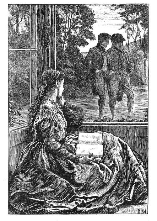 Illustration for 'Wives and Daughters', scene 3.