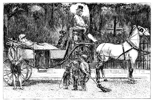Illustration for 'Berkley Square, 5pm.'
