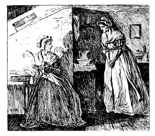 Illustration for 'The Story of a Feather', scene 3.