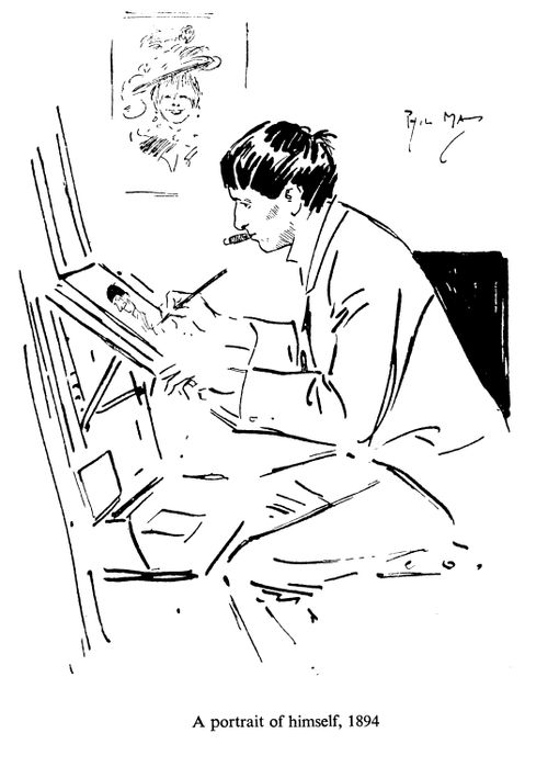 A portrait of Phil May.