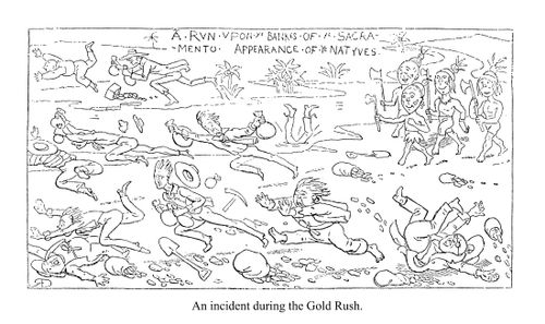 An incident during the Gold Rush.