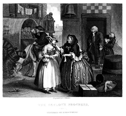 The Harlot's Progress - Ensnared bya procuress.