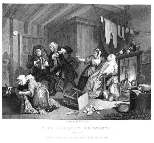 The Harlot's Progress - Expires while the doctors are disputing.