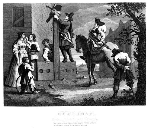 Hudibras - 10 - Leading Crowdero in triumph.