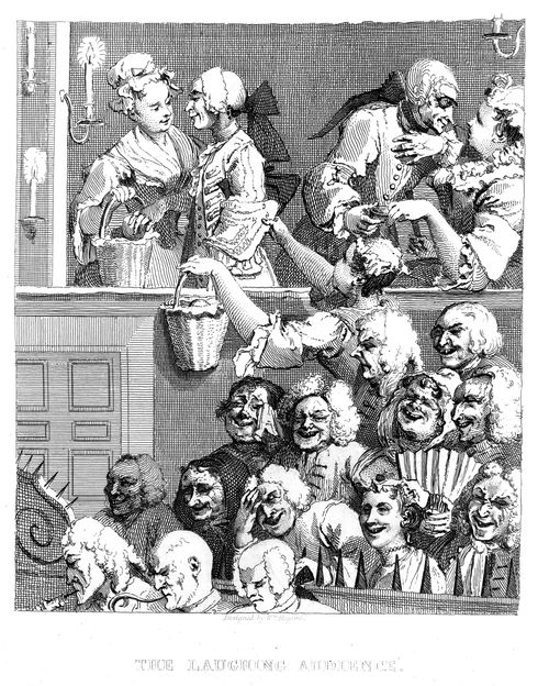 The Laughing Audience.