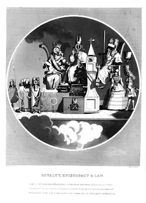 Royalty, Episcopacy, and Law.