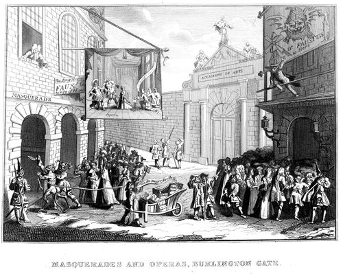 Masquerades and Operas, Burlington Gate.