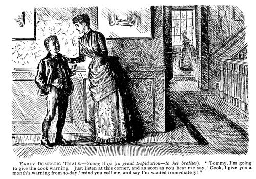 The Lady Disciplines the Servants