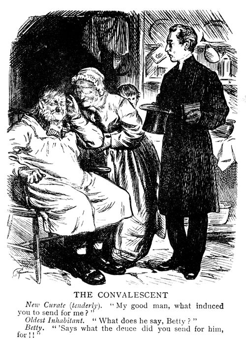The Curate Visits the Patients