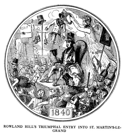 Rowland Hill's Postal Reform - 1840
