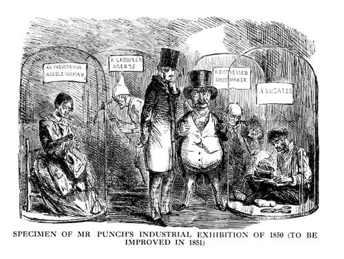 Specimen of Mr Punch's Industrial Exhibition of 1850 (to be improved in 1851)