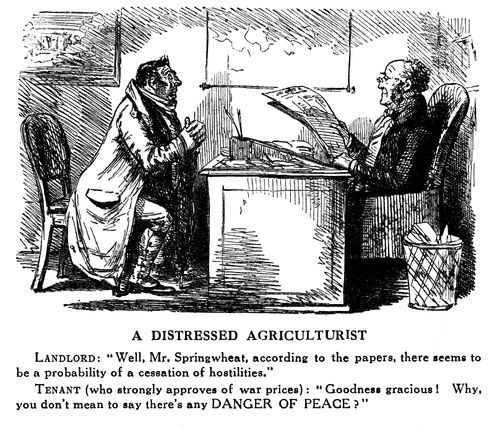 A Distressed Agriculturalist stunned to hear Peace may be on the way.