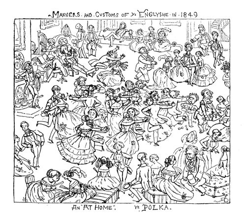 Manners and Customs of the English - The Polka